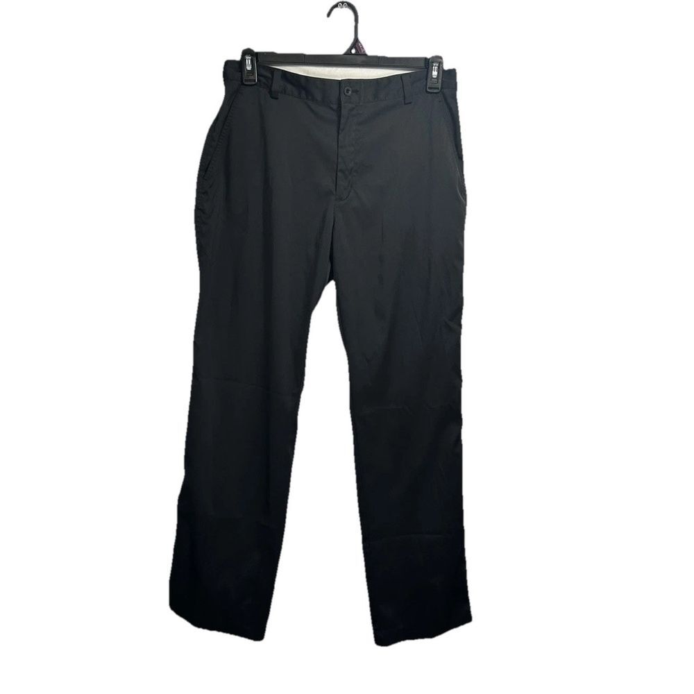 Nike Golf Pants Men's 32x32‎ Black Dri Fit Flat Front Stretch 597323-012